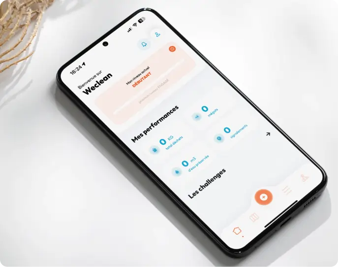 Visuel Application Weclean