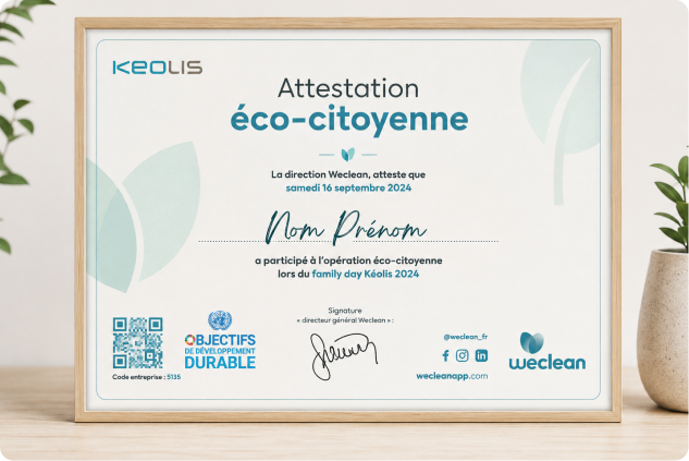 Certification individuelle EcoApt dans un cadre